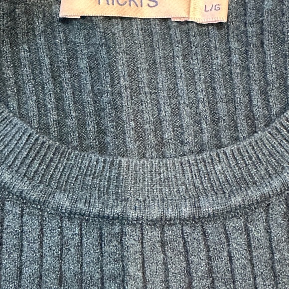 💚Long Sleeve Ribbed Sweater - Picture 5 of 5